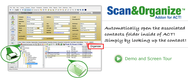 Scan&Organize Demo and Screen Tour